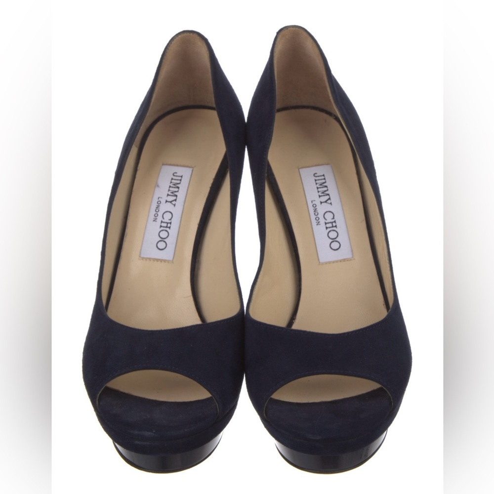 Jimmy Choo suede heels